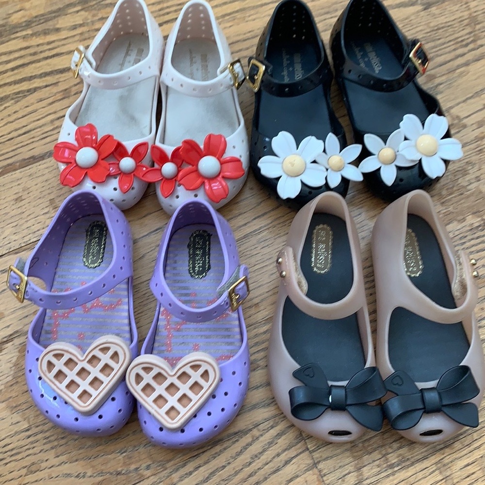 Mini Melissa bundle lot shoes